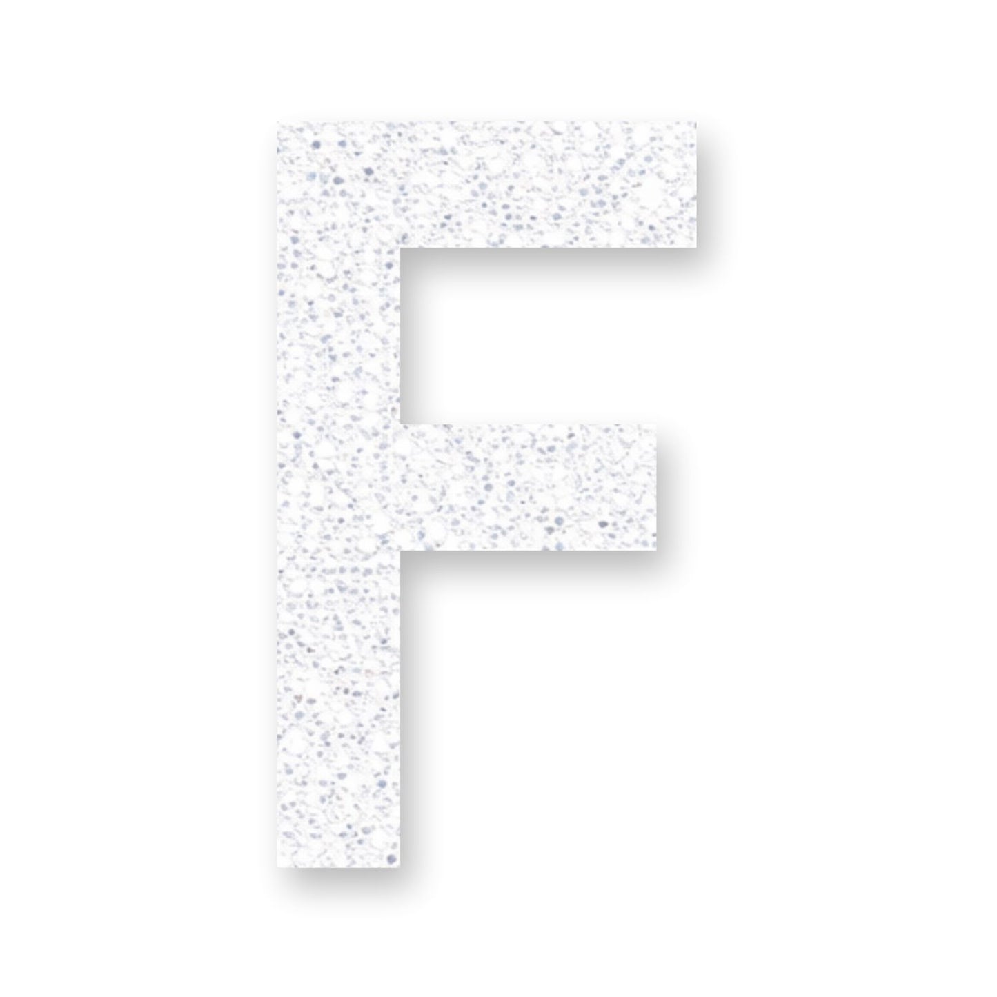Preformed Thermoplastic Single Letter 12"