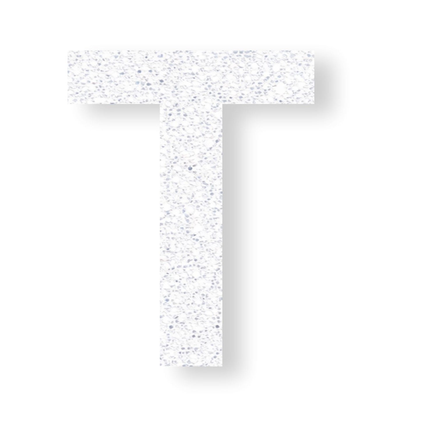 Preformed Thermoplastic Single Letter 12"