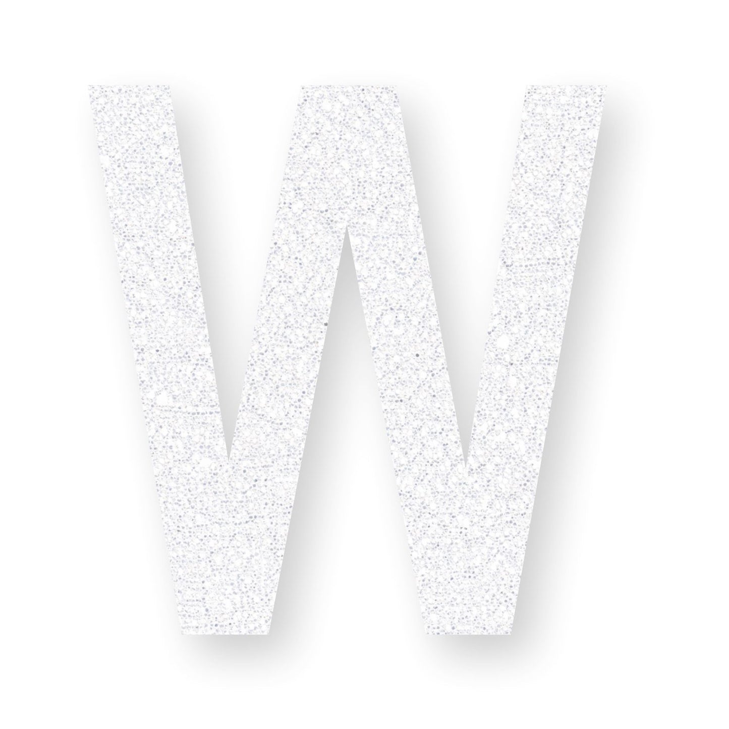 Preformed Thermoplastic Single Letter 12"