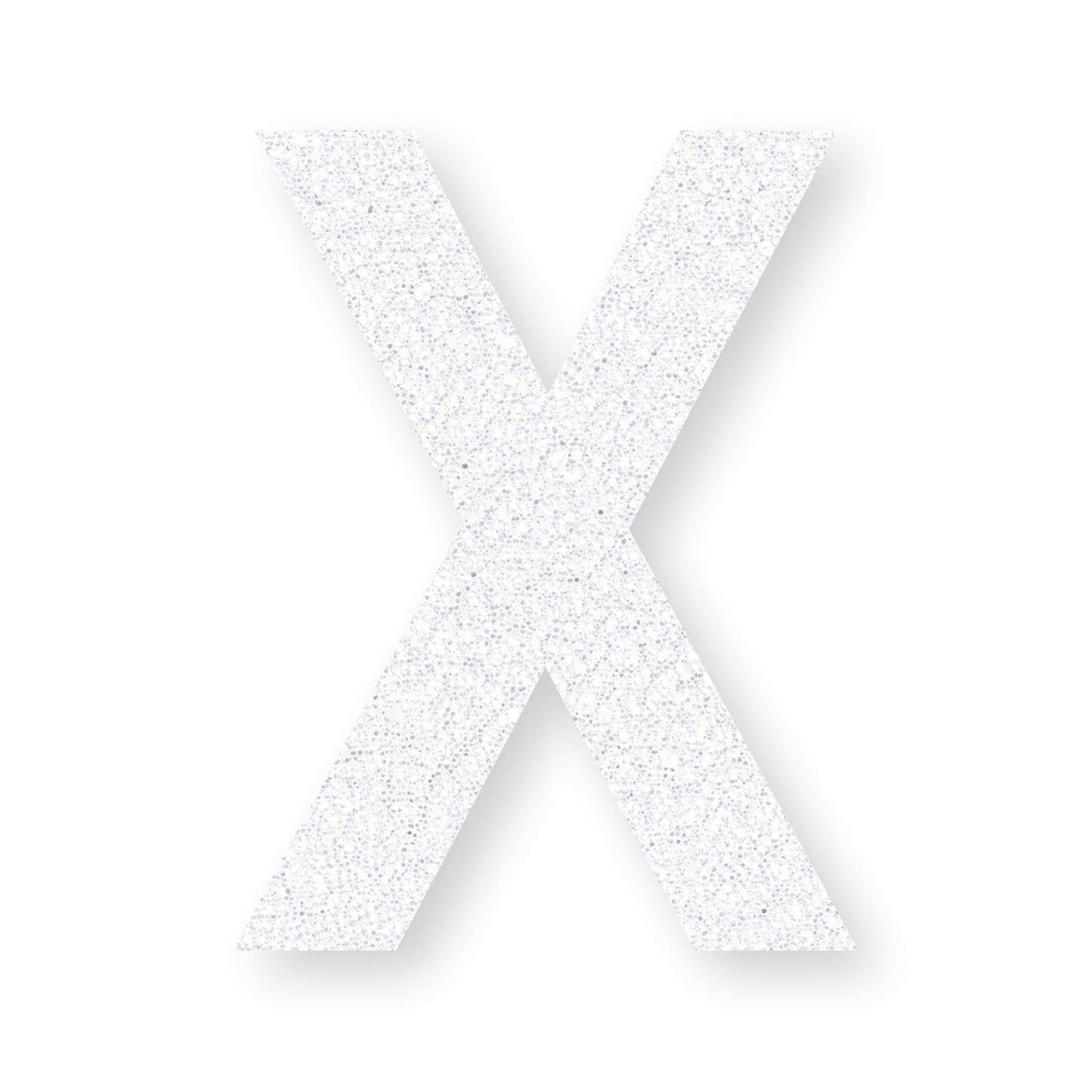 Preformed Thermoplastic Single Letter 12"
