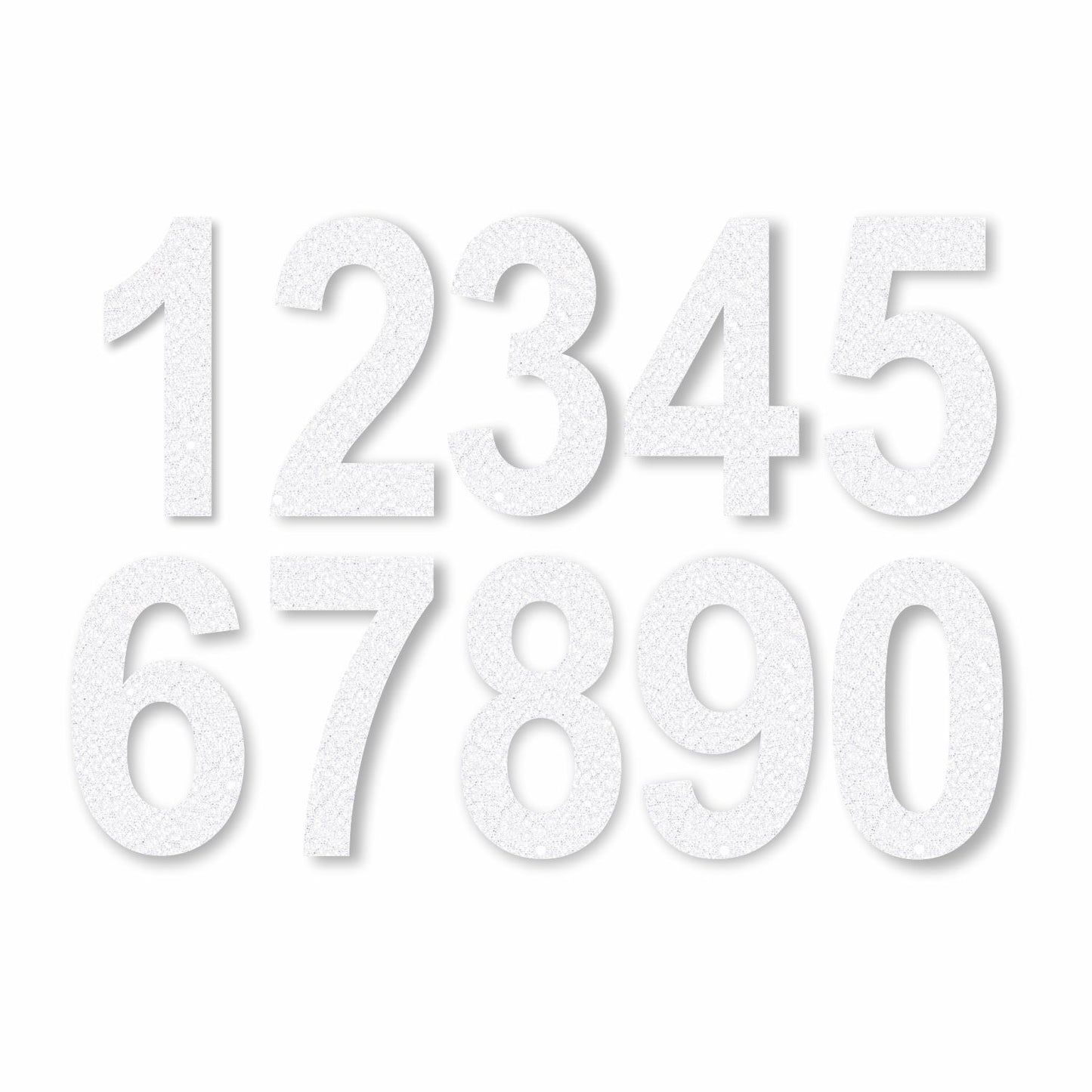 Preformed Thermoplastic Single Number 12"