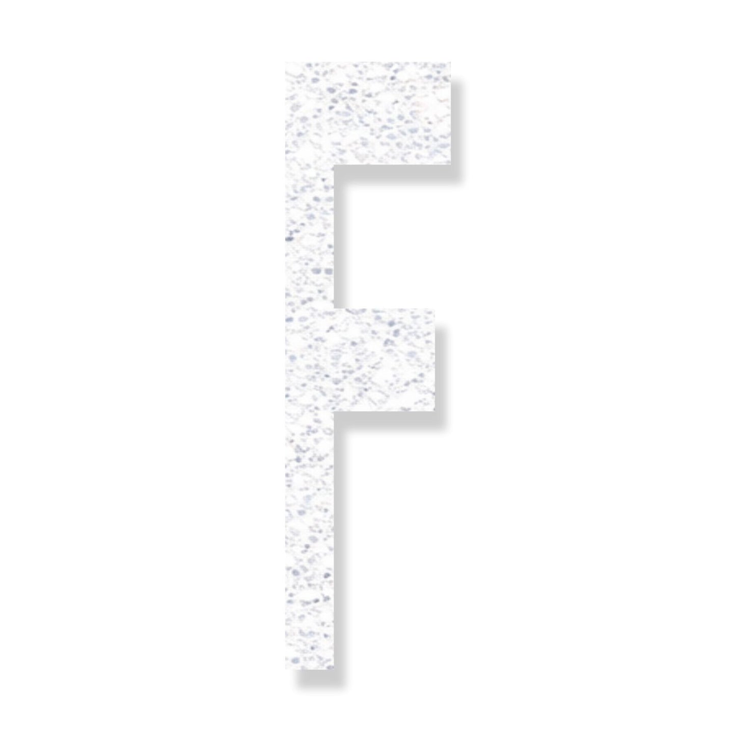 Preformed Thermoplastic Single Letter 4'