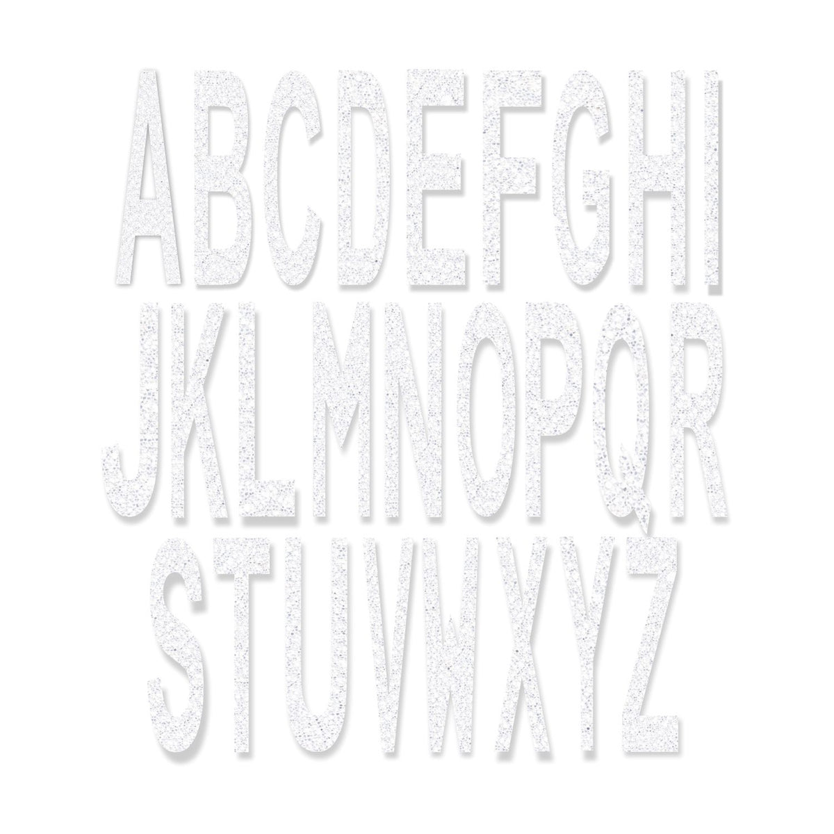 Preformed Thermoplastic Single Letter 8'