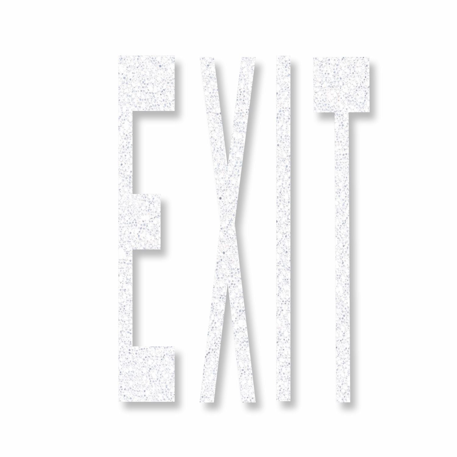 Preformed Thermoplastic 8' EXIT