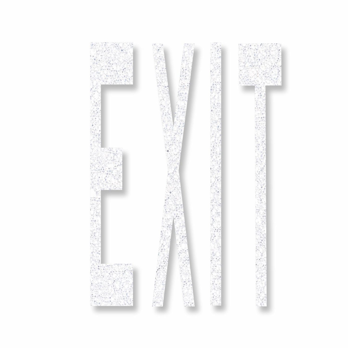 Preformed Thermoplastic 8' EXIT