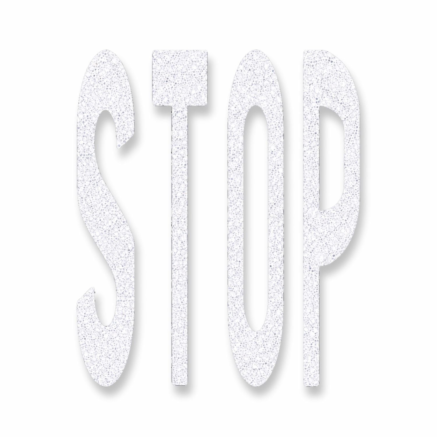 Preformed Thermoplastic 8' STOP