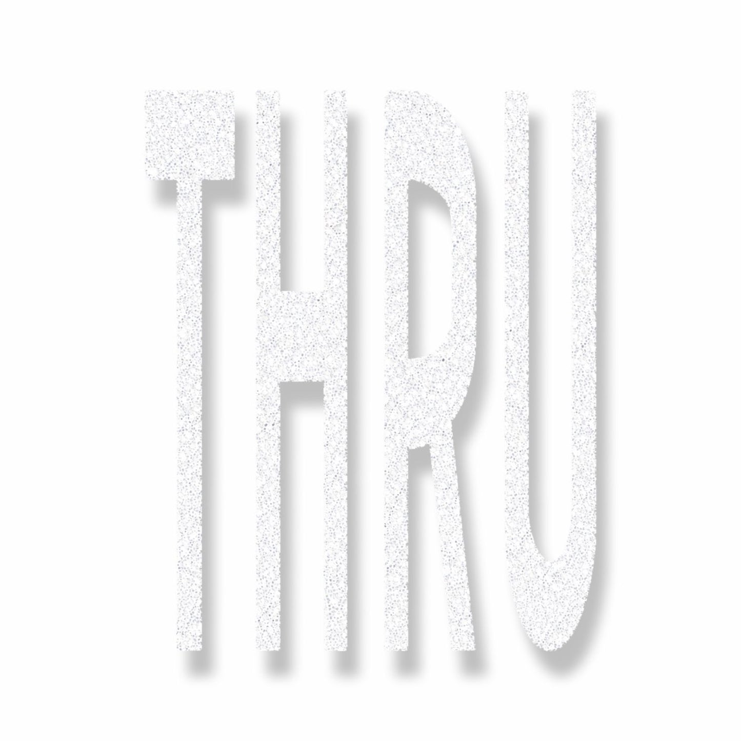 Preformed Thermoplastic 8' THRU