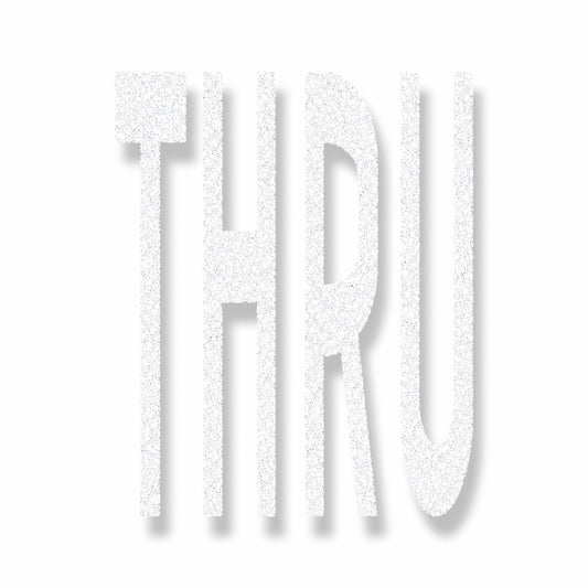 Preformed Thermoplastic 8' THRU