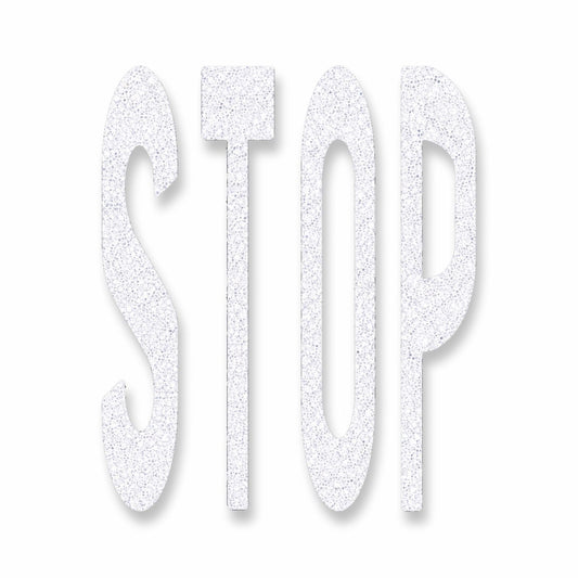 Preformed Thermoplastic 8' STOP