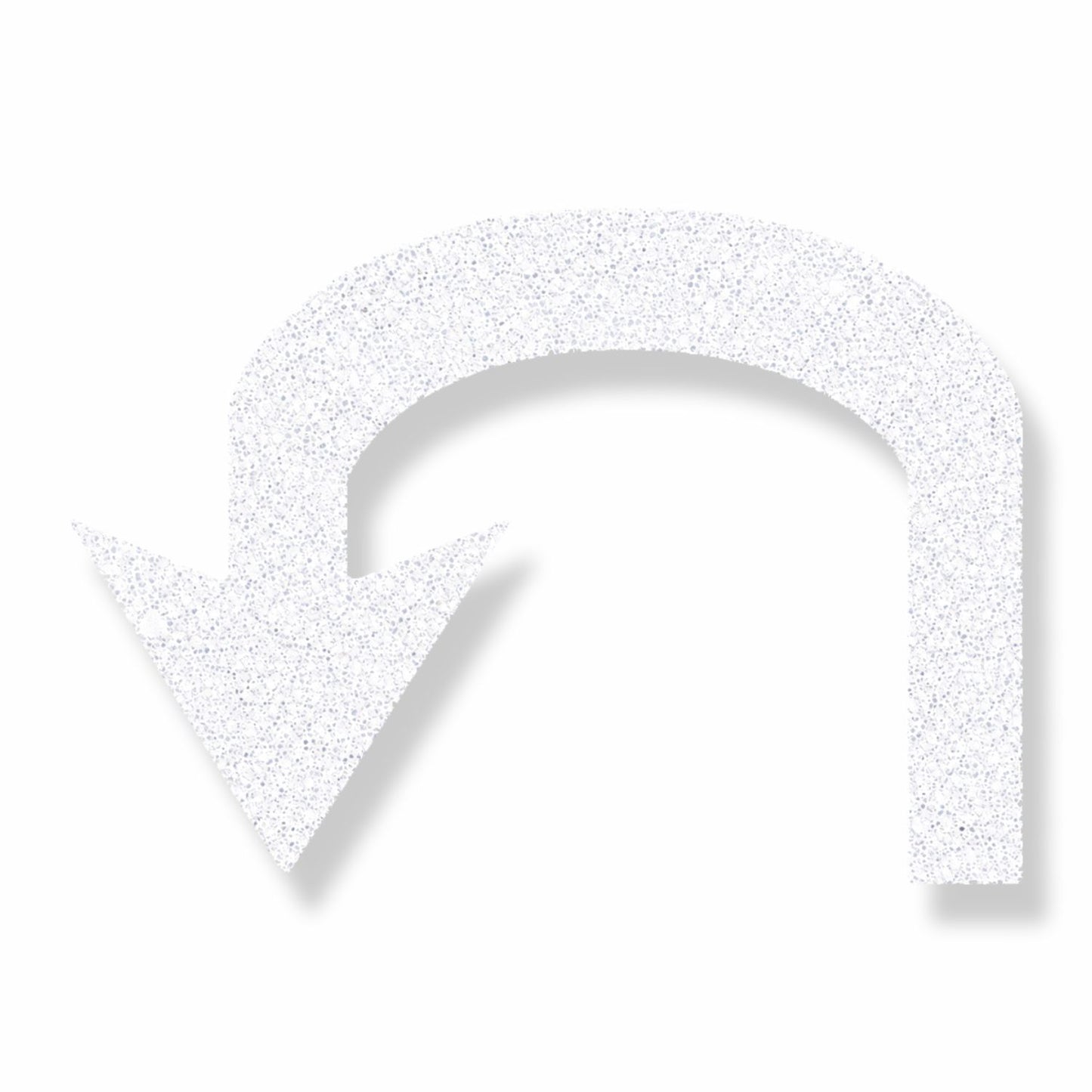 Preformed Thermoplastic 10' U-Turn Arrow Left