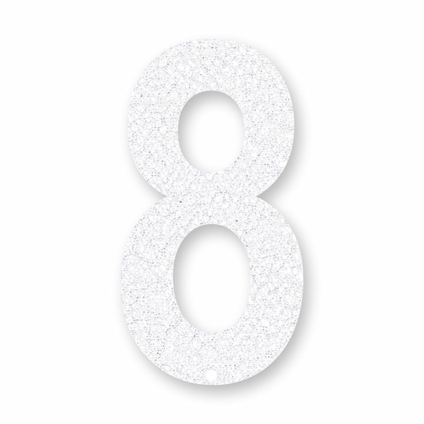 Preformed Thermoplastic Single Number 8"