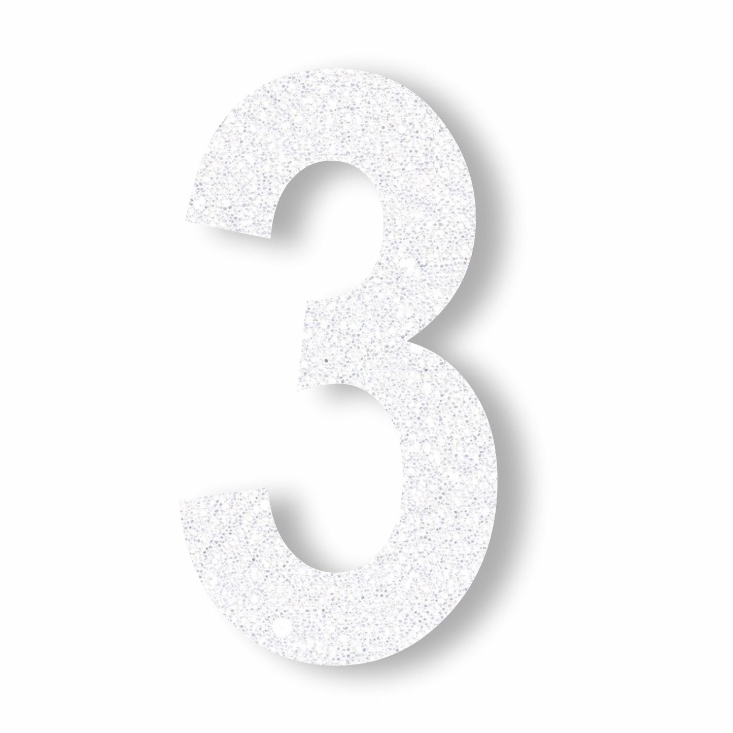 Preformed Thermoplastic Single Number 8"
