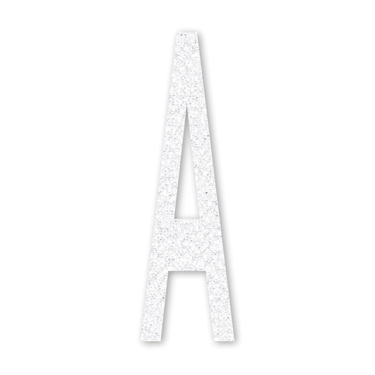 Preformed Thermoplastic Single Letter 6"