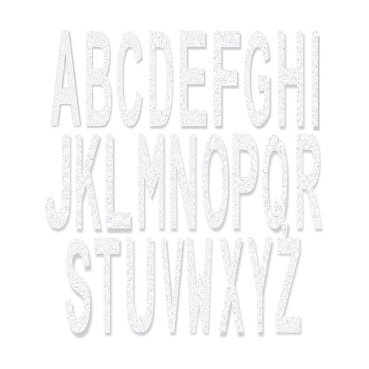 Preformed Thermoplastic Single Letter 10'