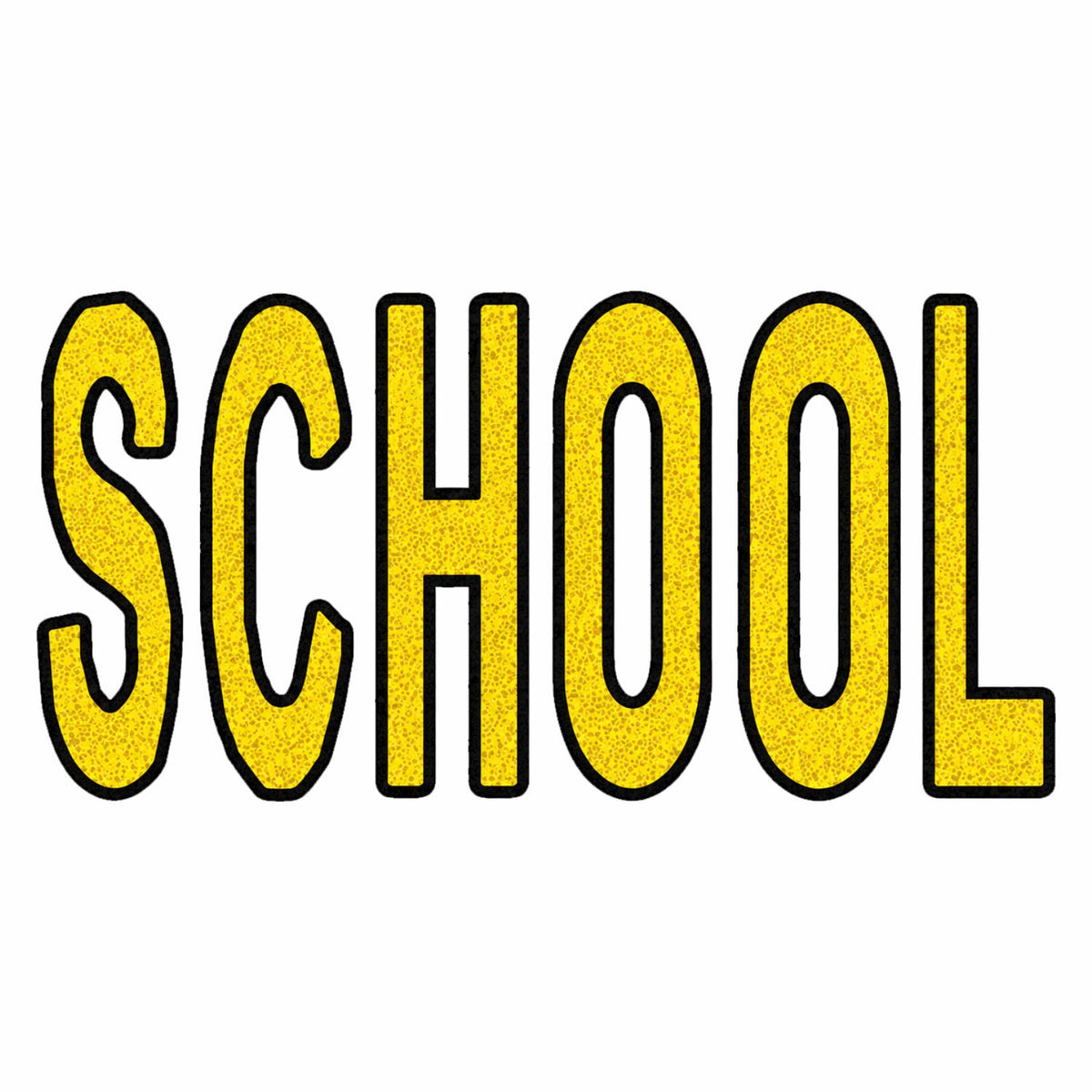 SCHOOL with Black Border