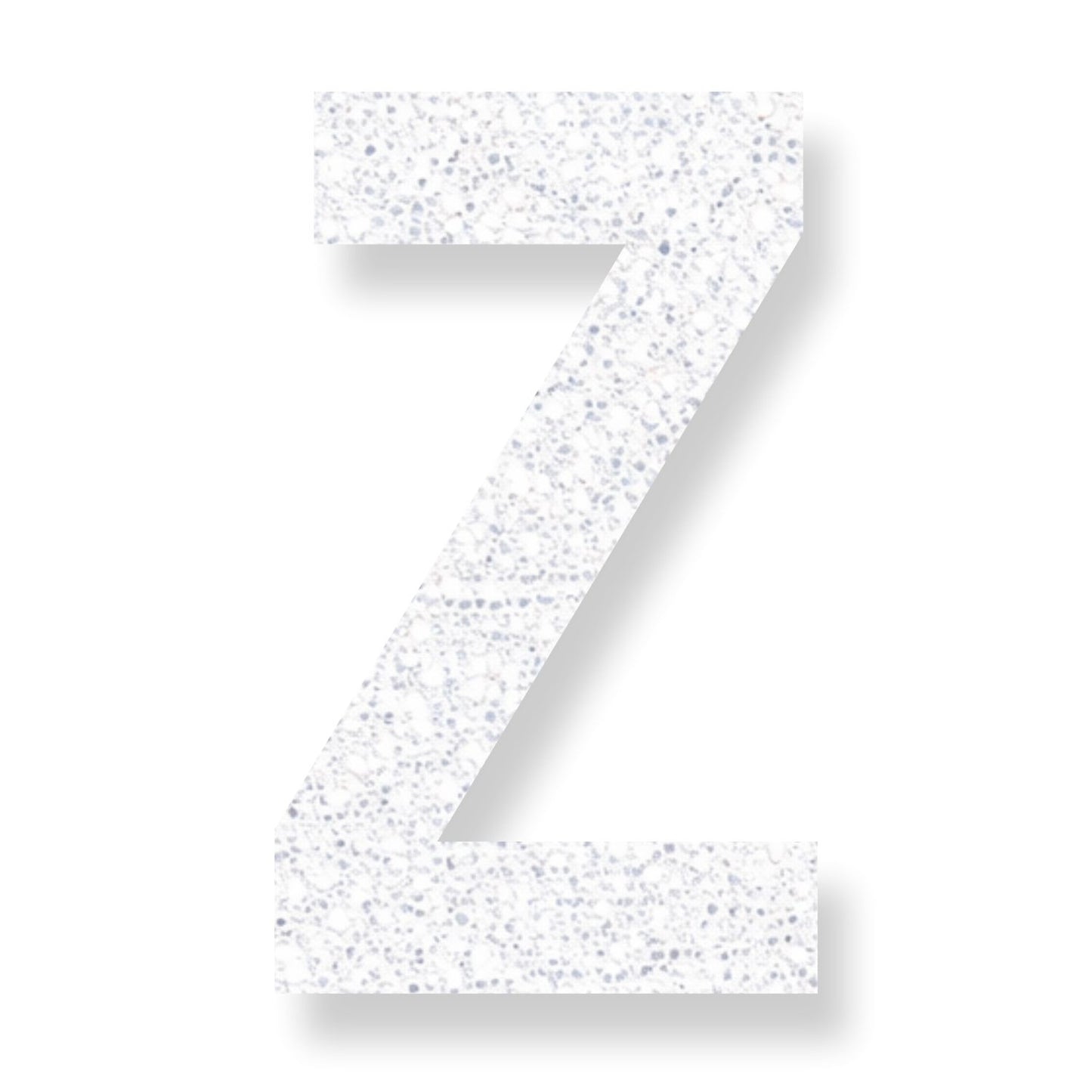 Preformed Thermoplastic Single Letter 24"