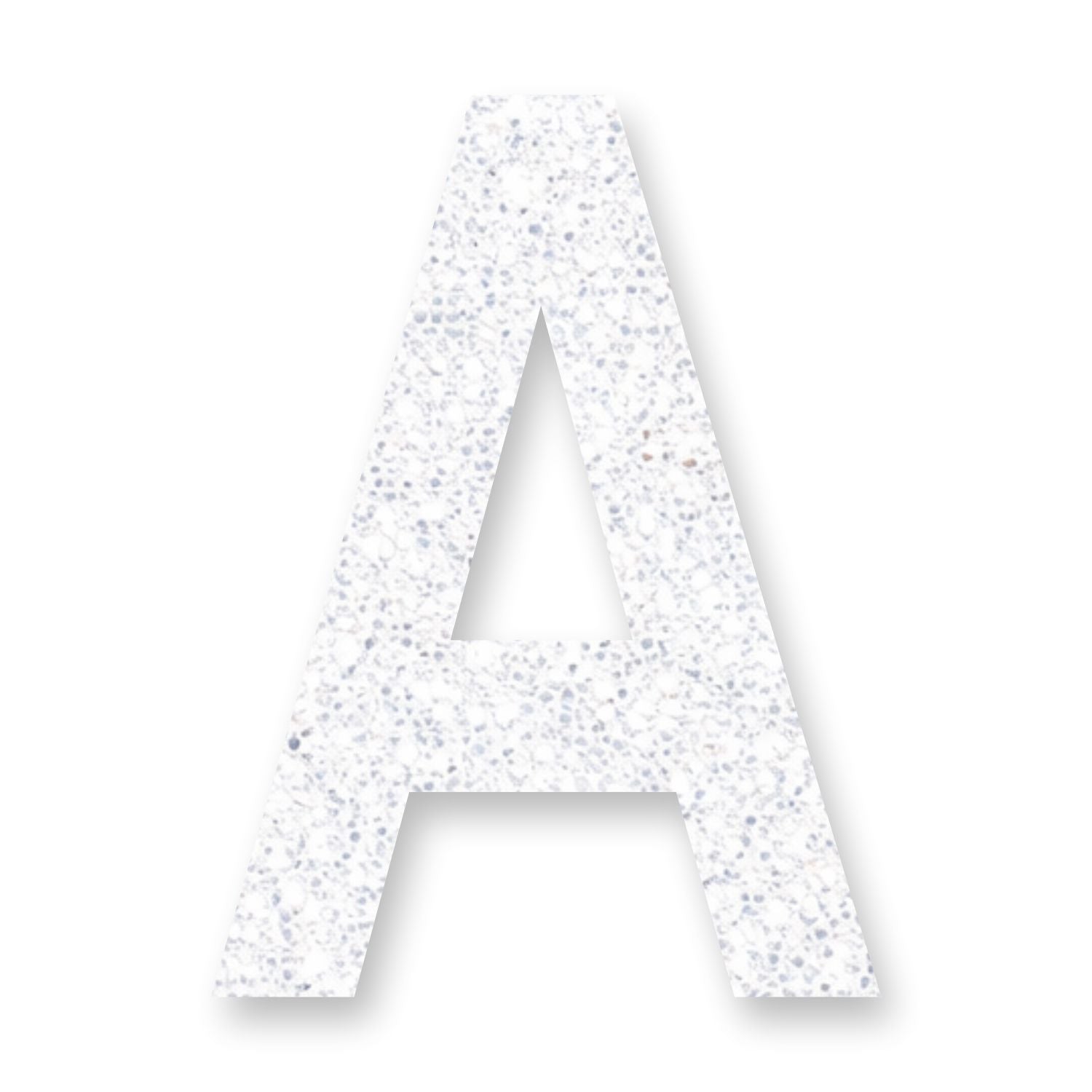 Preformed Thermoplastic Single Letter 18"