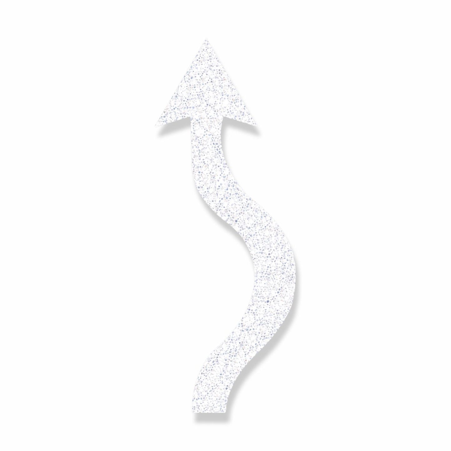 Preformed Thermoplastic Roundabout Arrow (Thru)