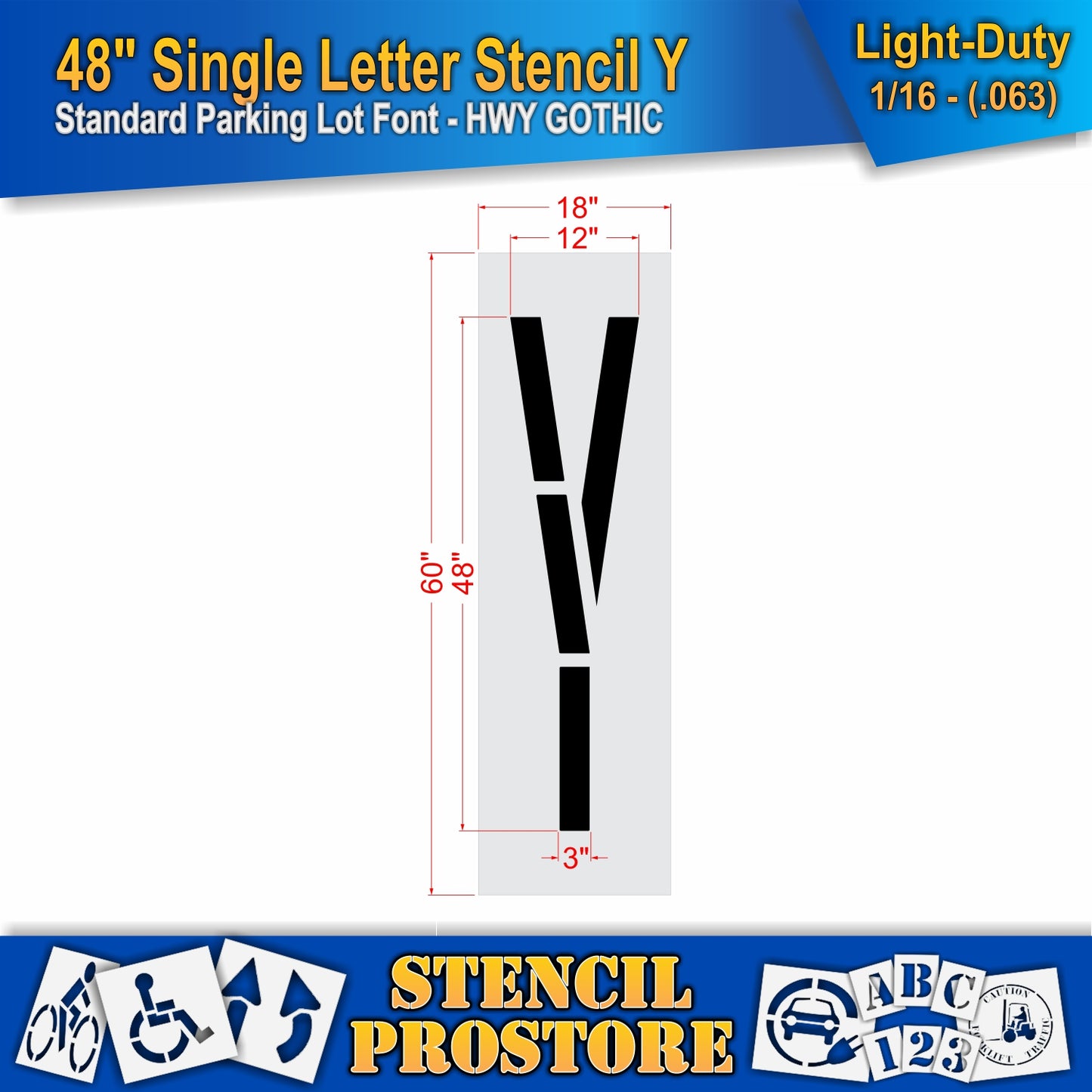 48" Alphabet Kit Stencil
