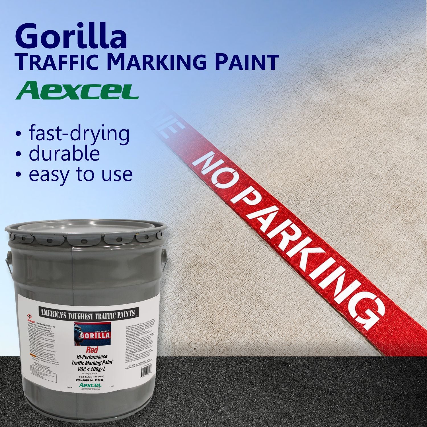 Gorilla Waterborne Marking Paint - RAE ProStores