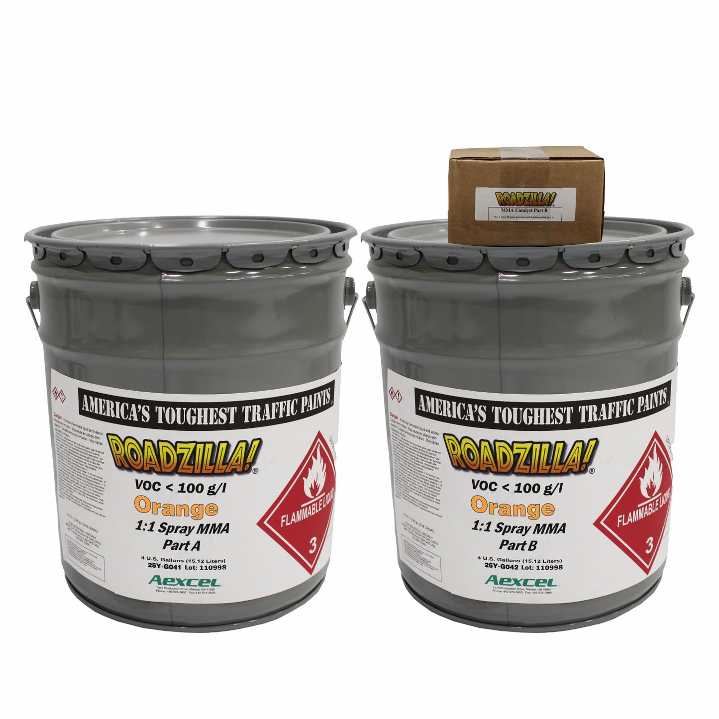 Roadzilla Marking Paint - 1:1 MMA Full Set