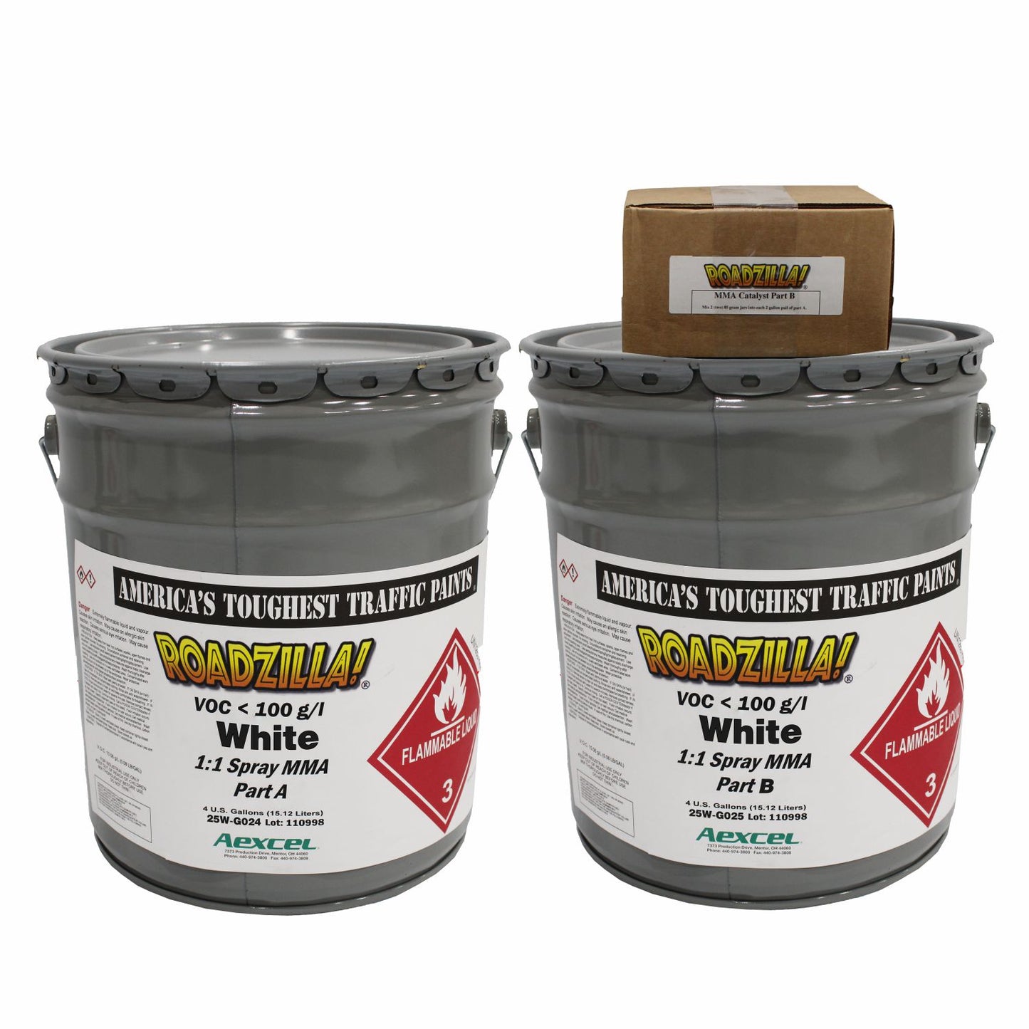 Roadzilla Marking Paint - 1:1 MMA Full Set