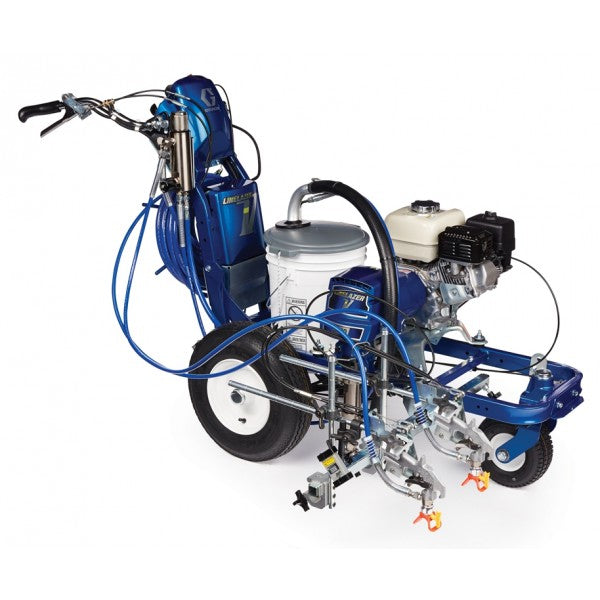 Graco LineLazer V 5900 HP Automatic - Airless Paint Line Striper 2-Guns, 1-Automatic - with Green Laser Guidance - 17H457