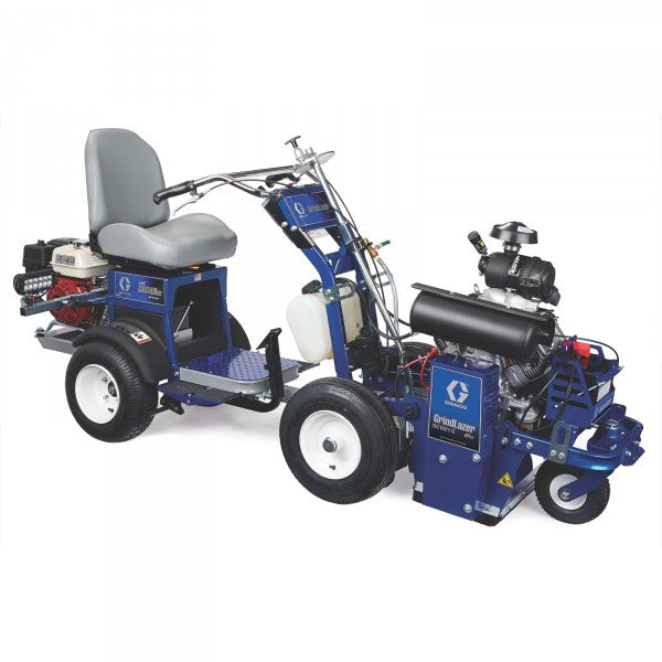 Graco GrindLazer HP DC1021 G with a seat attachment