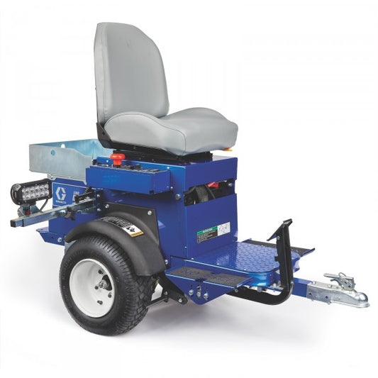 A Graco LineDriver ES Ride-On Attachment (4 AGM Batteries) 3/4 front view