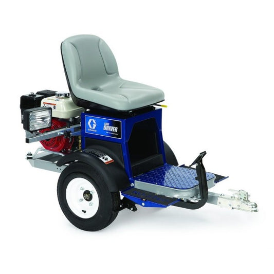 A Graco LineDriver - Ride-On System for Line Striping seat with no machine attached