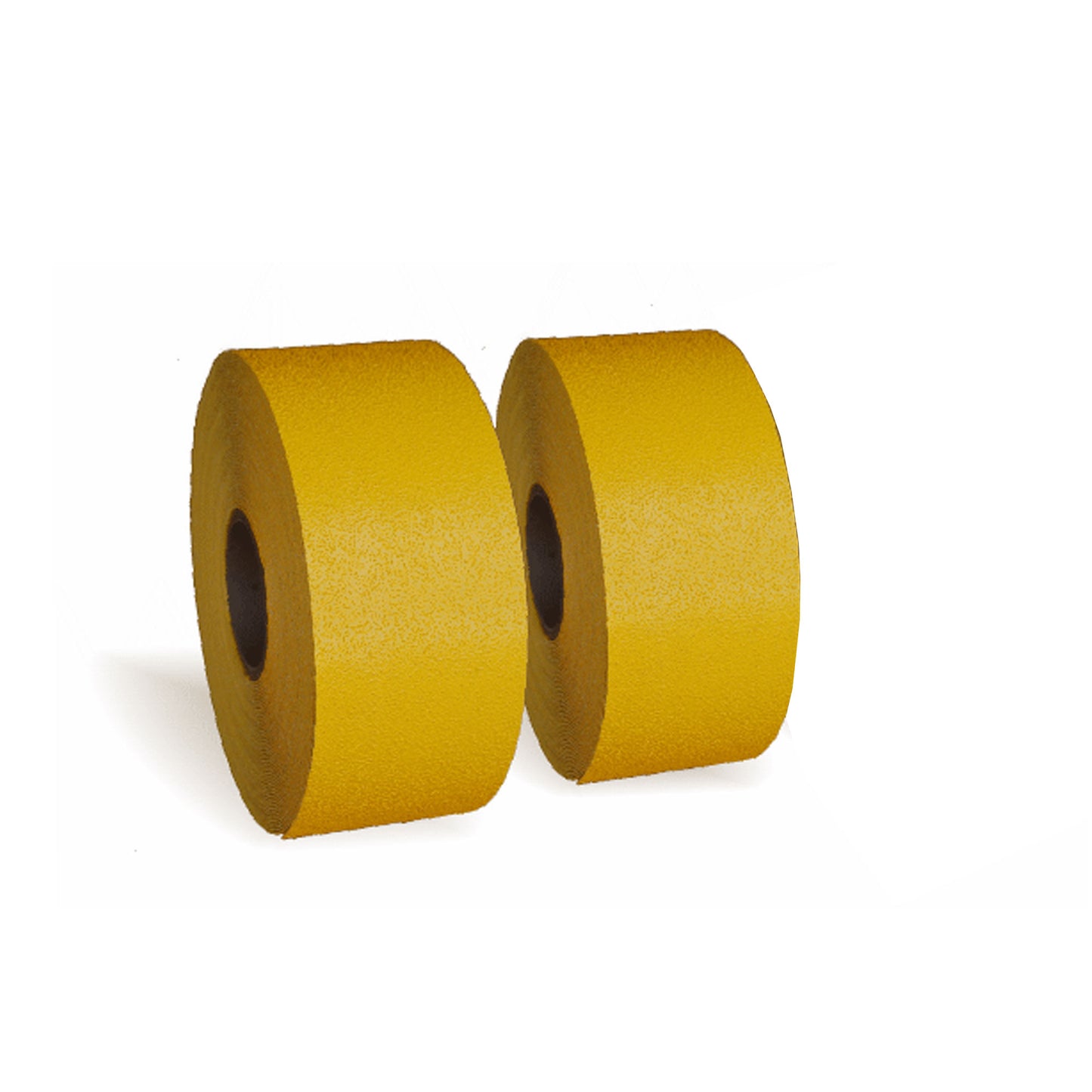 Two rolls of yellow thermoplastic for lines