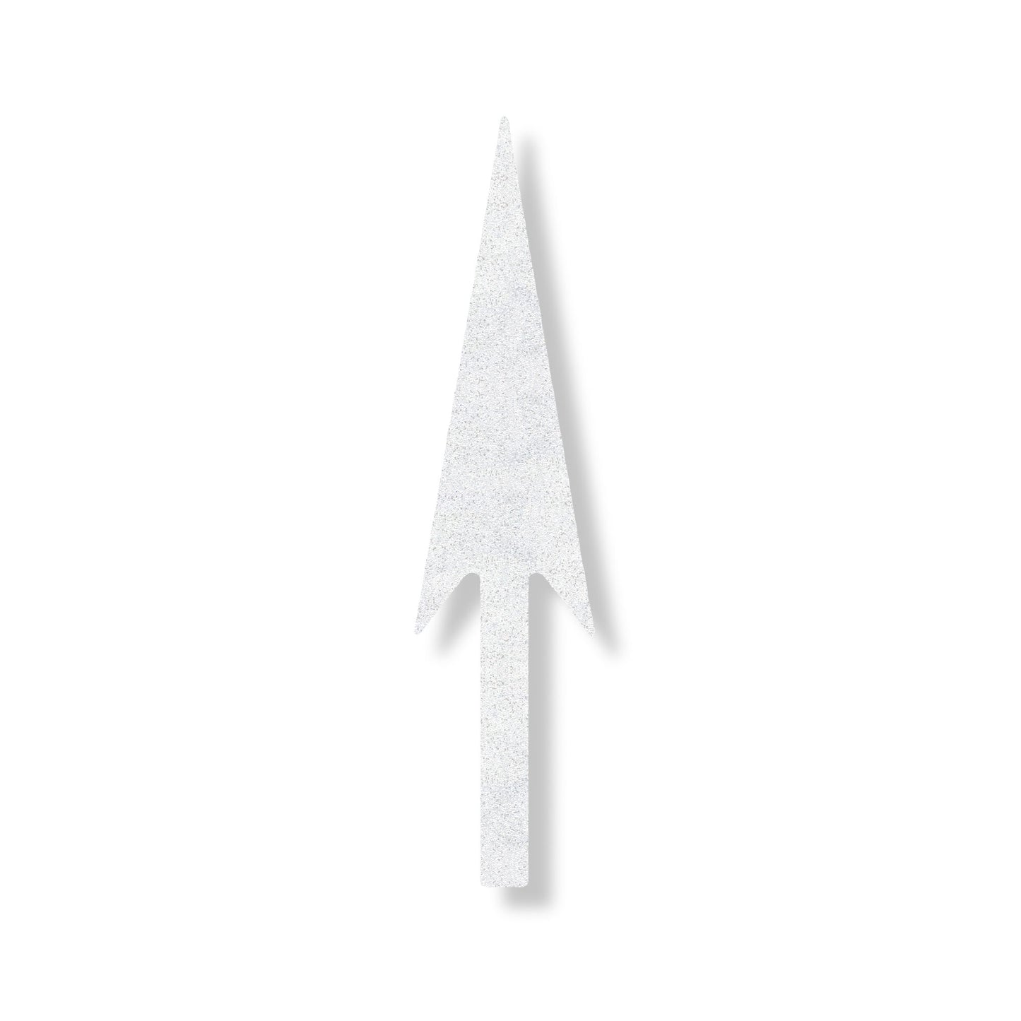 White straight arrow