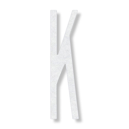 Letter K in white